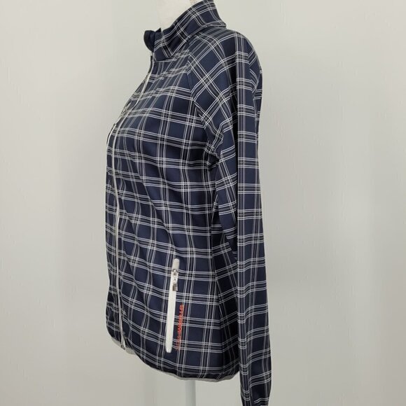 Stormpack Navy Plaid Softshell Jacket - Picture 5 of 9